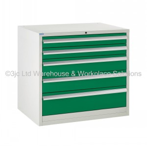 Euroslide Storage Cabinet 5 Drawer 825mm Type 2